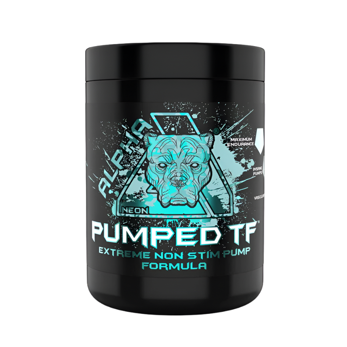 Alpha Neon Pumped TF | Stimulant-Free Pump Pre-Workout | 380g