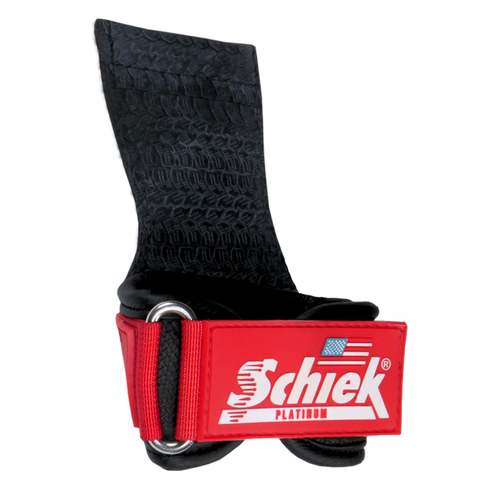 Schiek Model 1907 Platinum Edition Ultimate Grips – 3-in-1 Lifting Straps, Grip Pads & Wrist Support (Multiple Colors Available)