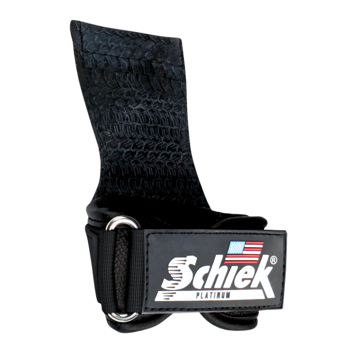 Schiek Model 1907 Platinum Edition Ultimate Grips – 3-in-1 Lifting Straps, Grip Pads & Wrist Support (Multiple Colors Available)