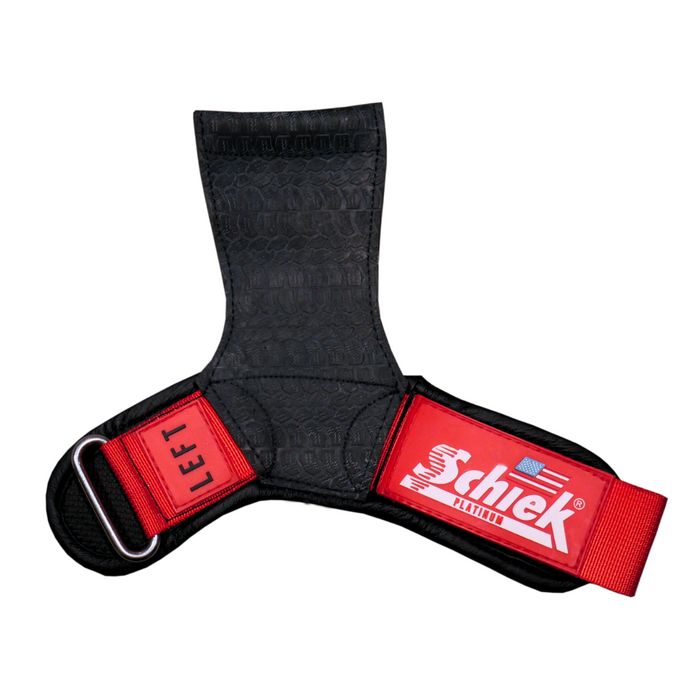 Schiek Model 1907 Platinum Edition Ultimate Grips – 3-in-1 Lifting Straps, Grip Pads & Wrist Support (Multiple Colors Available)