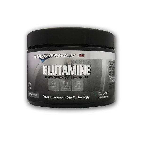 Boditronics Bodipure L-Glutamine 200g - Default Title - L-Glutamine at MySupplementShop by Boditronics