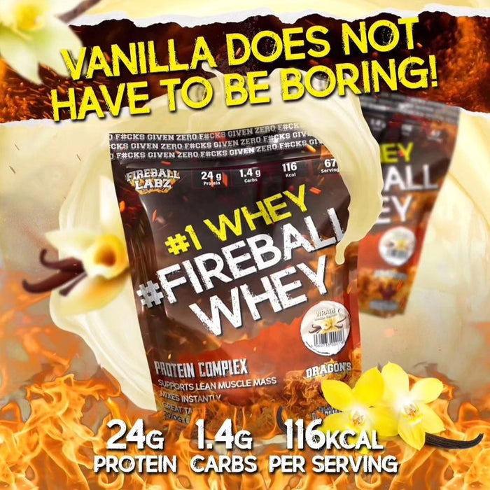 Fireball Labz #1Whey #FireballWhey 2kg - Protein Powder at MySupplementShop by Fireball Labz