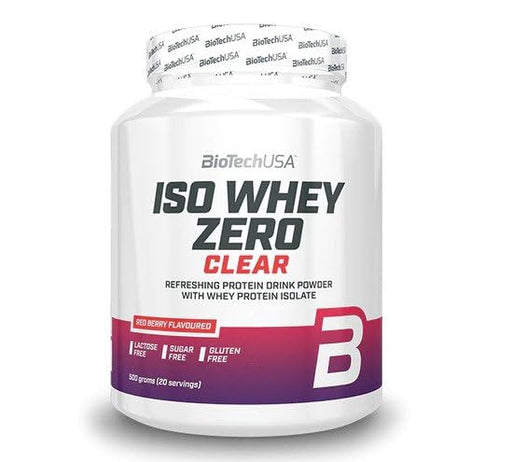 BioTechUSA Iso Whey Zero Clear, Red Berry - 500g - Clear Whey Protein at MySupplementShop by BioTechUSA