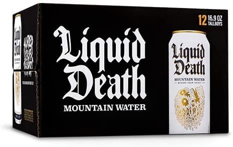 Liquid Death Still Mountain Water - 12 x 500ml - Still Water at MySupplementShop by Liquid Death