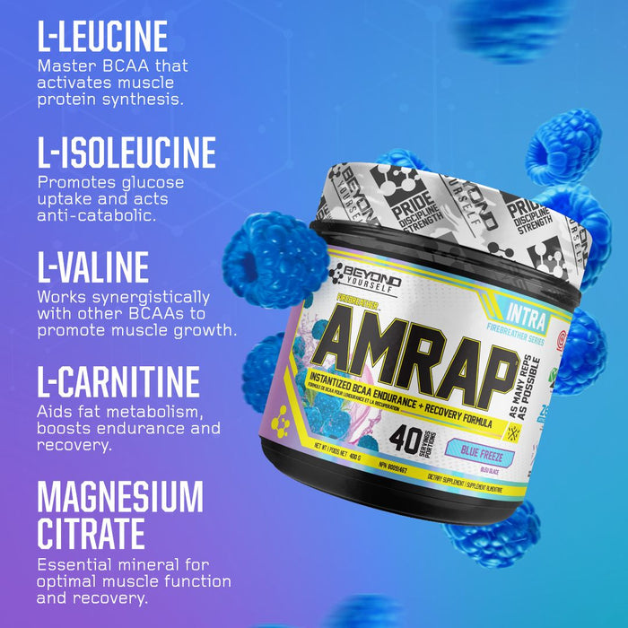 Beyond Yourself Amrap BCAA Formula 400g - BCAA Supplement at MySupplementShop by Beyond Yourself