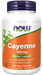 NOW Foods Cayenne 500mg 250 Veg Capsules - Health and Wellbeing at MySupplementShop by NOW Foods