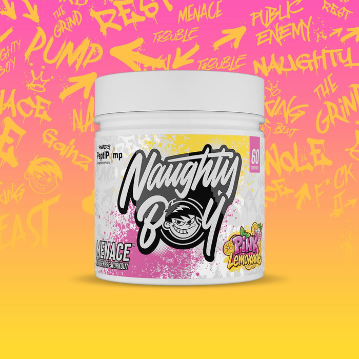 Naughty Boy Menace V2 420g | AI-Powered Peptides for Ultimate Pumps & Performance