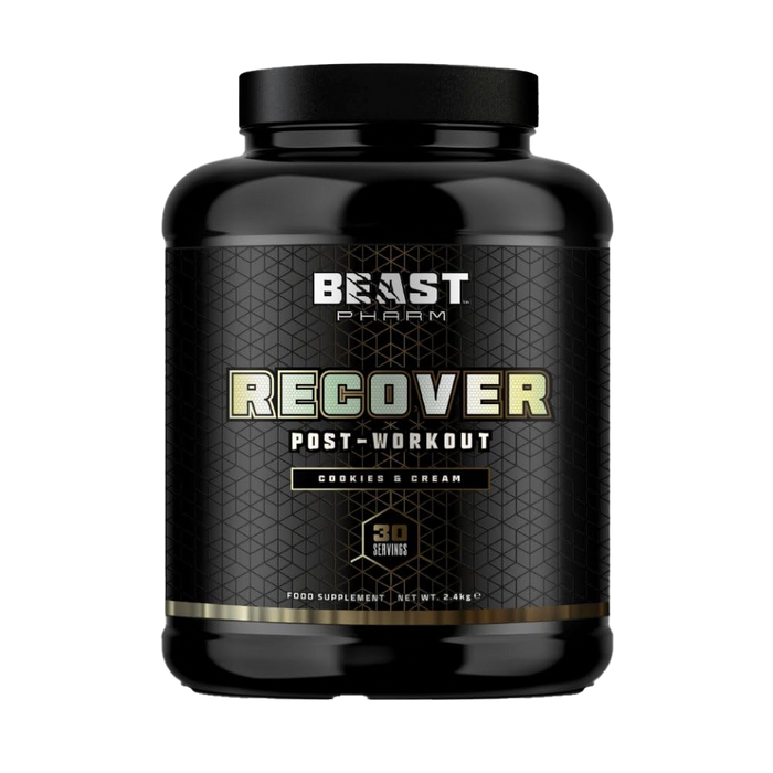 Beast Pharm Recover Post Workout 2.4kg (Cookies & Cream)