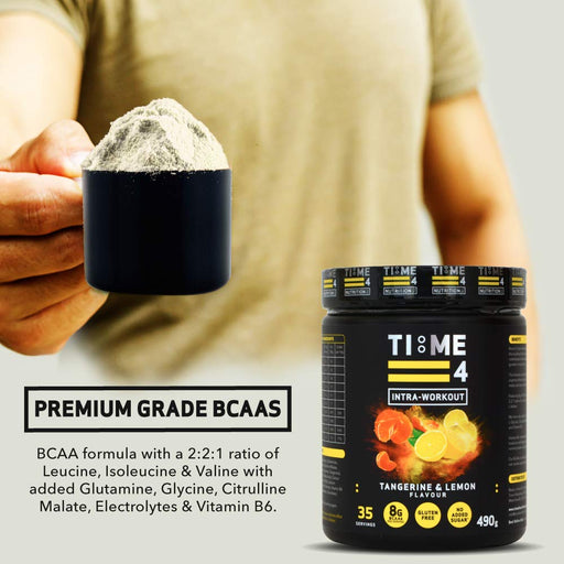 Time 4 Intra-Workout BCAA Powder 35 Servings - BCAAs at MySupplementShop by Time 4 Nutrition