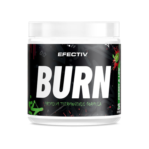 Efectiv Nutrition Burn 125g Cherry & Lime - Fat Burners at MySupplementShop by Efectiv Nutrition