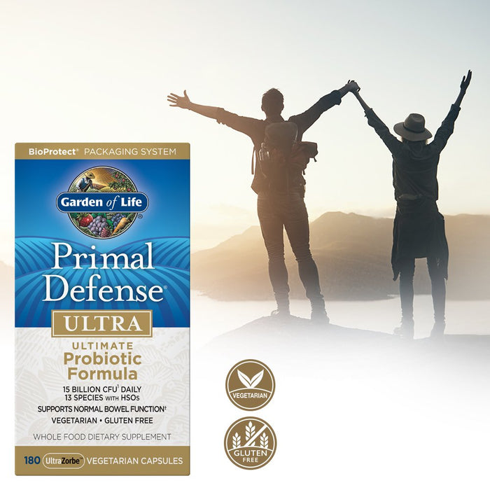 Garden of Life Primal Defense Ultra - 180 vcaps - Health and Wellbeing at MySupplementShop by Garden of Life