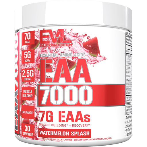 EVLution Nutrition EAA 7000, Watermelon Splash 282g - BCAAs at MySupplementShop by EVLution Nutrition