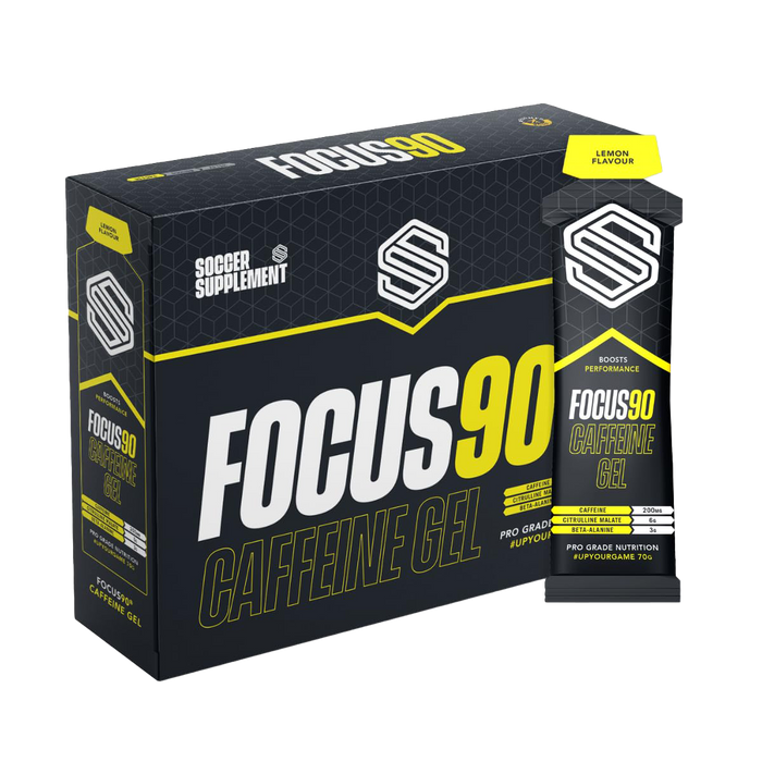 Soccer Supplement Focus90 Caffeine Gel 12x70g