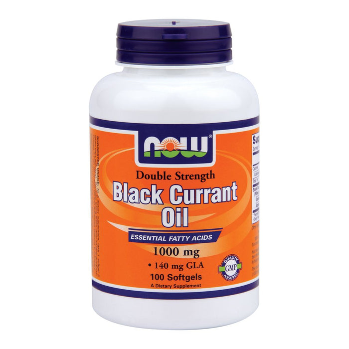 NOW Foods Black Currant Oil, 1000mg - 100 softgels - Health and Wellbeing at MySupplementShop by NOW Foods