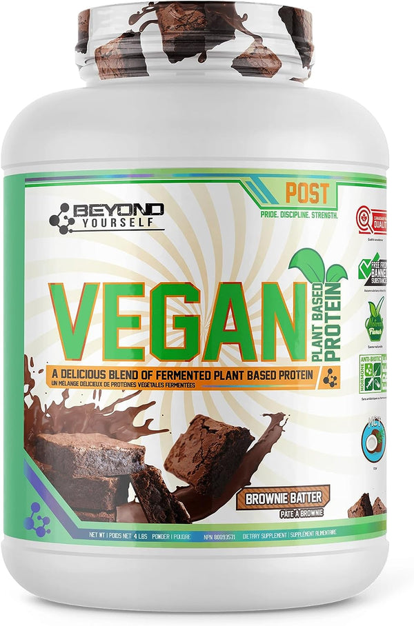 Beyond Yourself Vegan Protein 1.82kg - Brownie Batter - Vegan Protein at MySupplementShop by Beyond Yourself