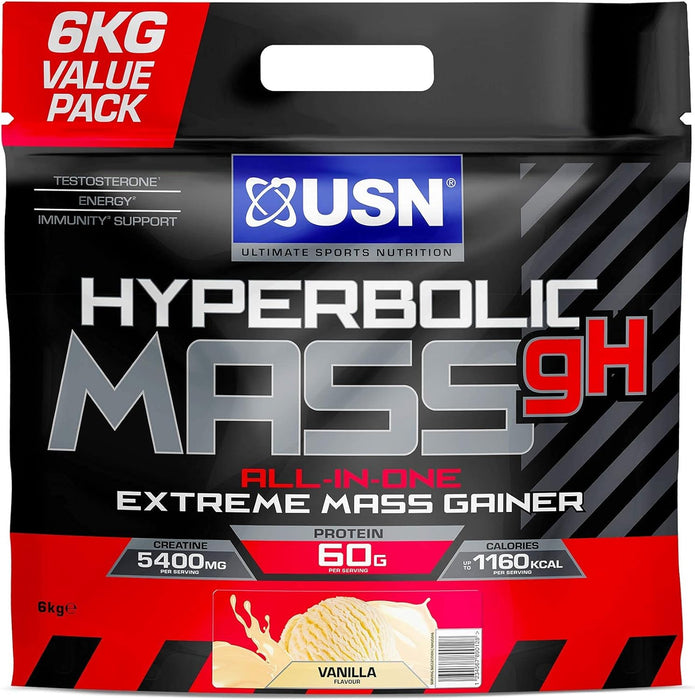 USN Hyperbolic Mass 6kg High Calorie Mass Gainer - Mass Gainer at MySupplementShop by Usn