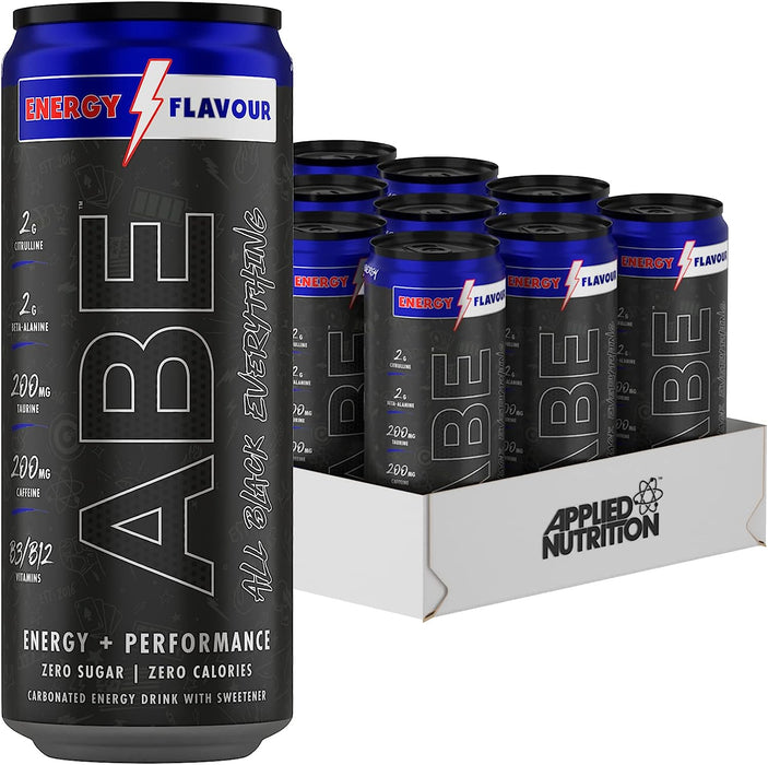 Applied Nutrition ABE Pre Workout Cans 12 x 330ml - Energy Drinks at MySupplementShop by Applied Nutrition