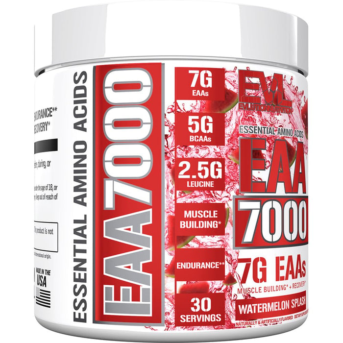 EVLution Nutrition EAA 7000, Watermelon Splash 282g - BCAAs at MySupplementShop by EVLution Nutrition