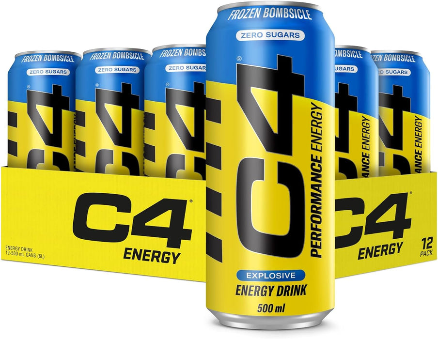 Cellucor C4 Explosive Energy Drink 12 x 500ml - Drinks and Shakes at MySupplementShop by Cellucor C4