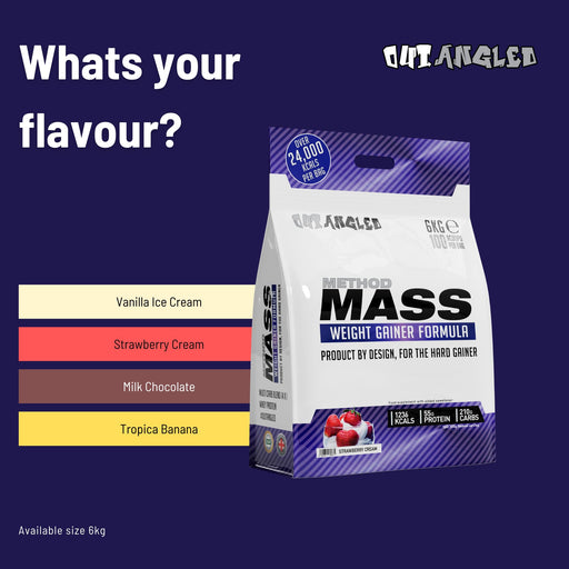 Outangled Method Mass 6kg - Whey Proteins at MySupplementShop by OUT ANGLED