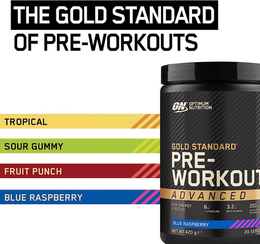 Optimum Nutrition Gold Standard Pre Workout Advanced 420g - Sports Nutrition at MySupplementShop by Optimum Nutrition