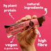 Vive Natural Protein Snack Bar 12x49g - Peanut Butter Jelly - Protein Bars at MySupplementShop by Vive Natural