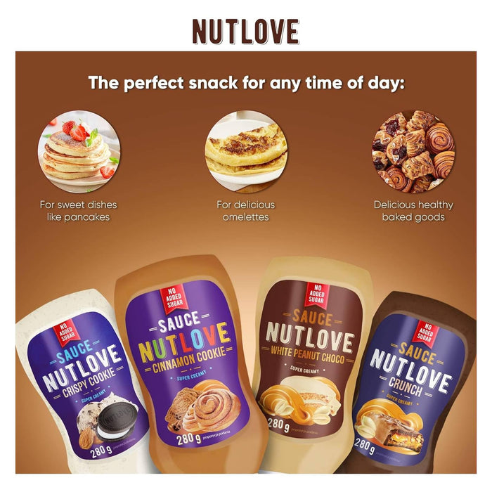 Allnutrition Nutlove Sauce, 280ml - Sauce at MySupplementShop by Allnutrition