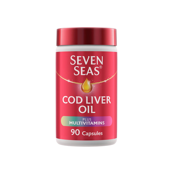 Seven Seas Cod Liver Oil And Multi-Vitamin 30 Capsules - Joint Care at MySupplementShop by Seven Seas