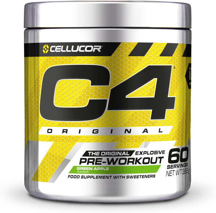 Cellucor C4® Original Pre-Workout 60 Servings - Green Apple - Pre Workout at MySupplementShop by Cellucor C4