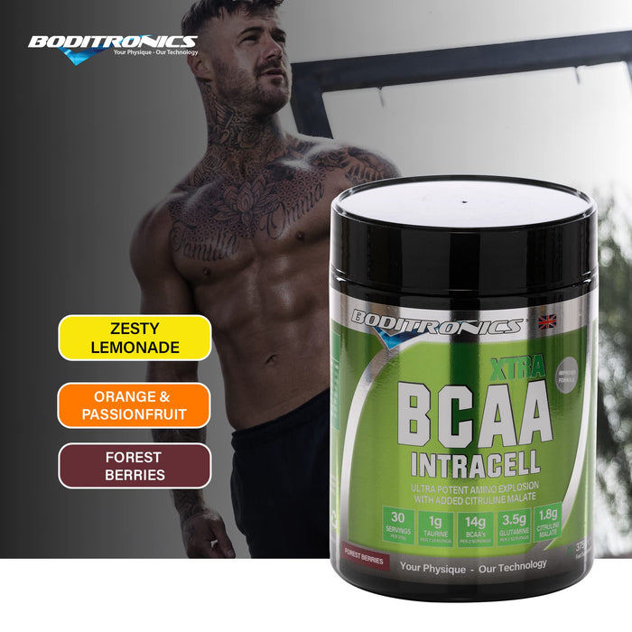 Boditronics BCAA Intracell Xtra 375g - Protein Blends at MySupplementShop by Boditronics