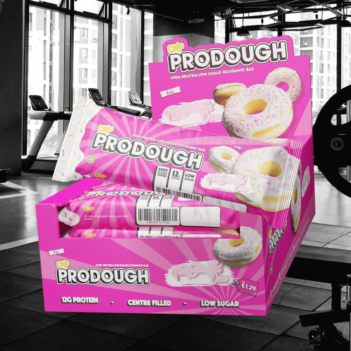 CNP Prodough Protein Bar – High Protein, Low Sugar, Doughnut-Inspired Snack