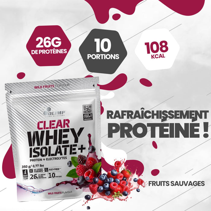 Clear Whey Isolate+, Wild Fruits - 350g - Protein at MySupplementShop by Olimp Nutrition