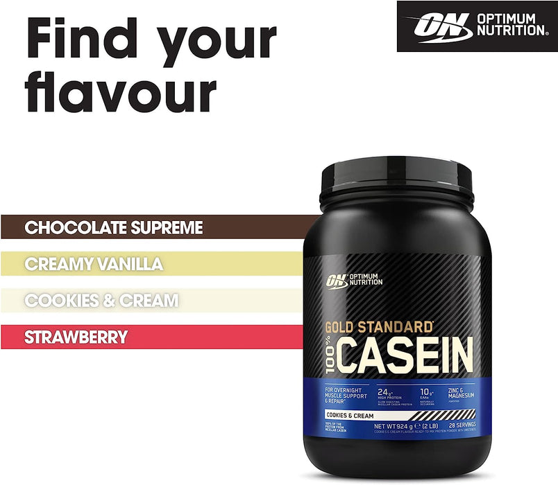 Optimum Nutrition Gold Standard 100% Casein 924g - Protein at MySupplementShop by Optimum Nutrition