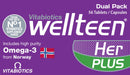 Vitabiotics Wellteen Her Plus 56 Tablets - Women at MySupplementShop by Vitabiotics