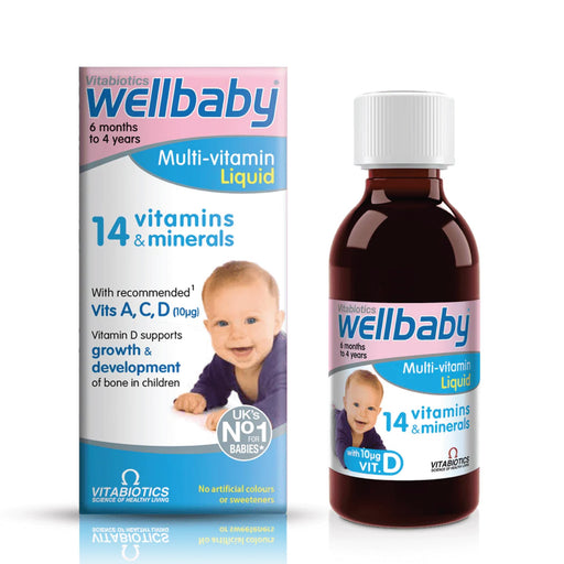 Vitabiotics Wellbaby Syrup 150ml - Children at MySupplementShop by Vitabiotics