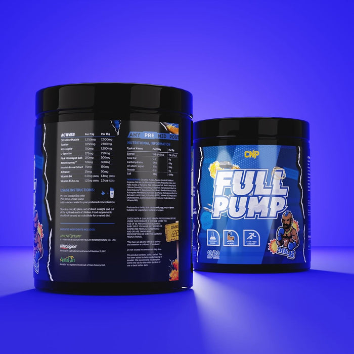 CNP Professional Full Pump 300g: Ultimate Stim-Free Pump Formula - Pre Workout at MySupplementShop by CNP Professional