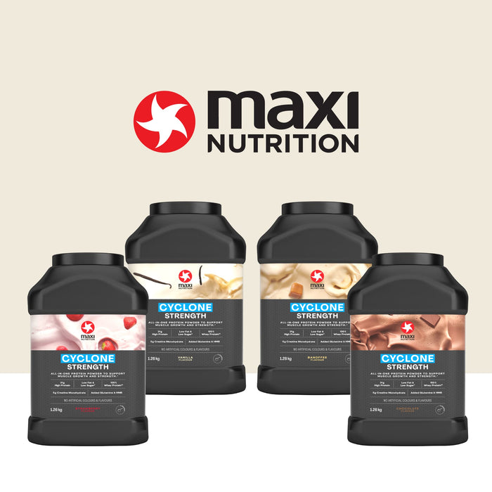 Maxi Nutrition Cyclone Powder 1260g Vanilla - Whey Proteins at MySupplementShop by Maxi Nutrition