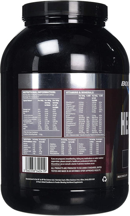 Boditronics Mass Attack Heavyweight 2kg - BCAAs at MySupplementShop by Boditronics