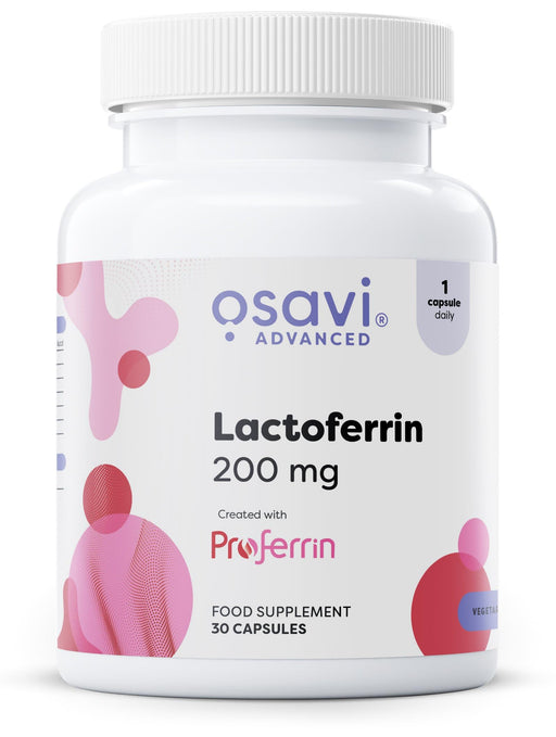 Osavi Lactoferrin, 200mg - 30 caps - Health and Wellbeing at MySupplementShop by Osavi