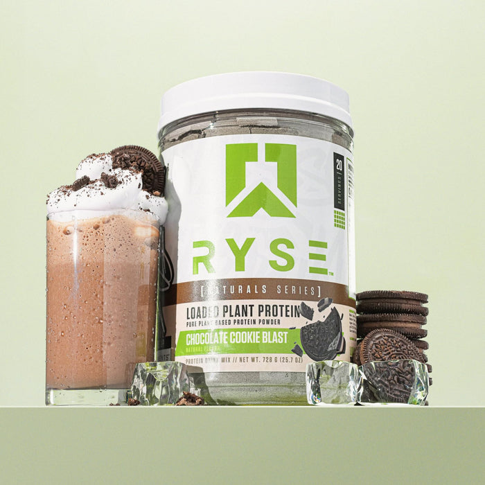 Loaded Plant Protein - Natural Series, Chocolate Cookie Blast - 728g - Protein at MySupplementShop by RYSE