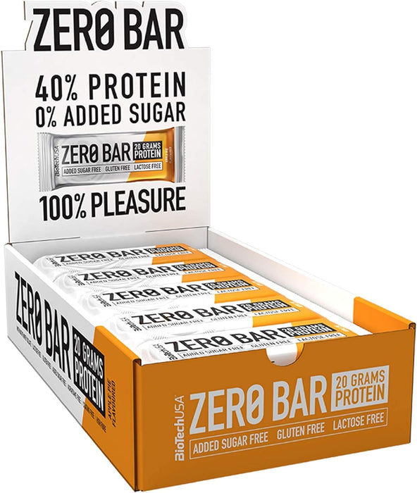 BioTechUSA Zero Bar - Choose Your Flavour 20 x 50g