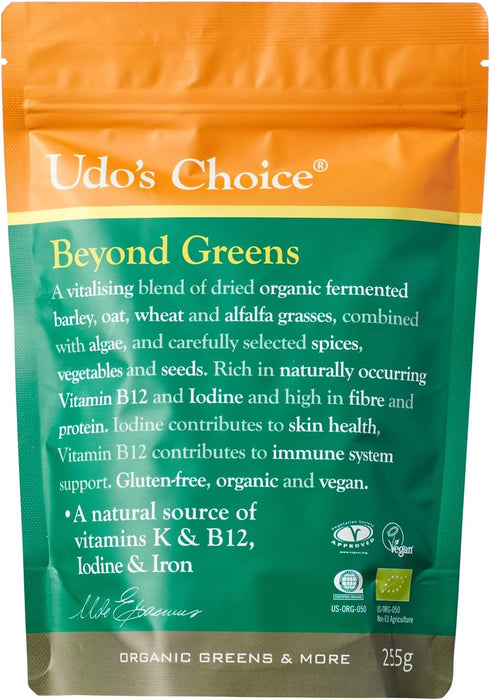 Udo's Choice Beyond Greens 255g - Sports Nutrition at MySupplementShop by Udo's Choice