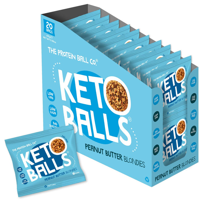 The Protein Ball Co Keto Ball Snack 20x25g - High Protein at MySupplementShop by THE PROTEIN BALL CO