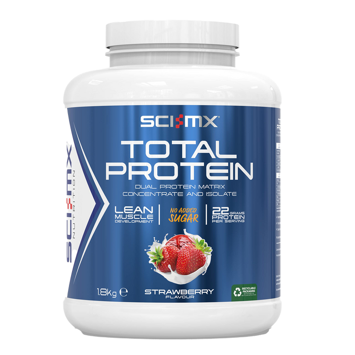 Sci-MX Total Protein 1.8kg Strawberry