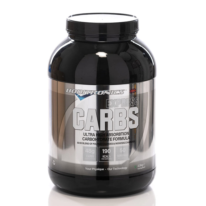 Boditronics Express Carbs 2.5kg - Carbohydrate Control Supplements at MySupplementShop by Boditronics