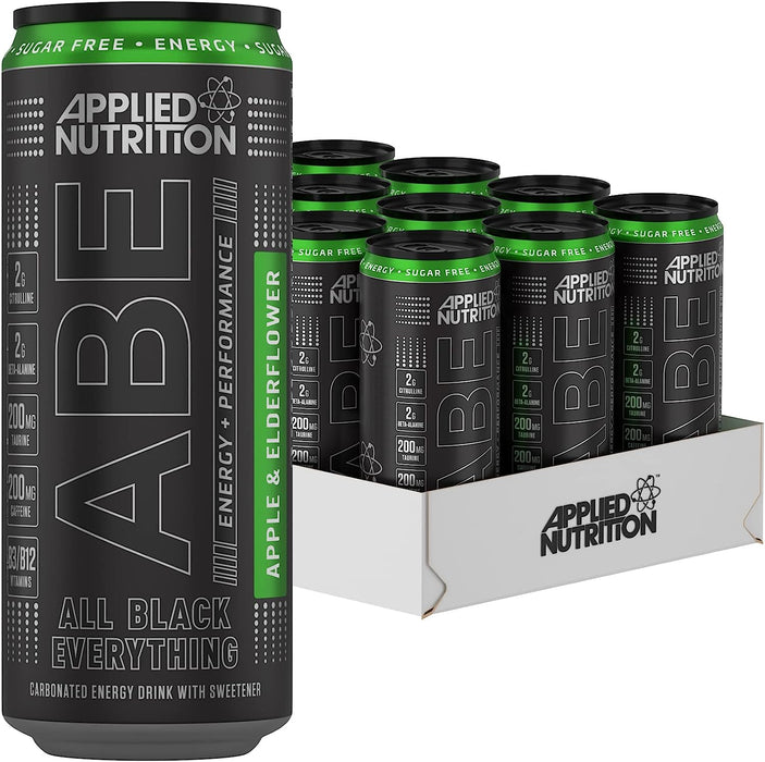 Applied Nutrition ABE Pre Workout Cans 12 x 330ml - Energy Drinks at MySupplementShop by Applied Nutrition