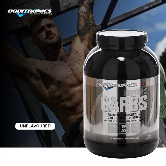 Boditronics Express Carbs 2.5kg - Carbohydrate Control Supplements at MySupplementShop by Boditronics