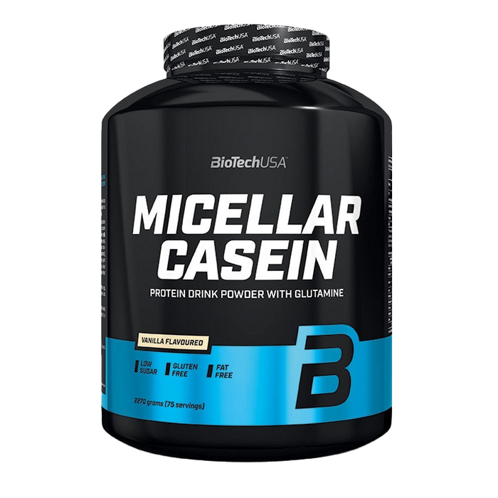 BioTechUSA Micellar Casein, Vanilla - 2270 grams