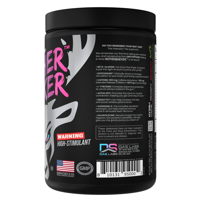 Mother Bucker Pre-Workout 400g