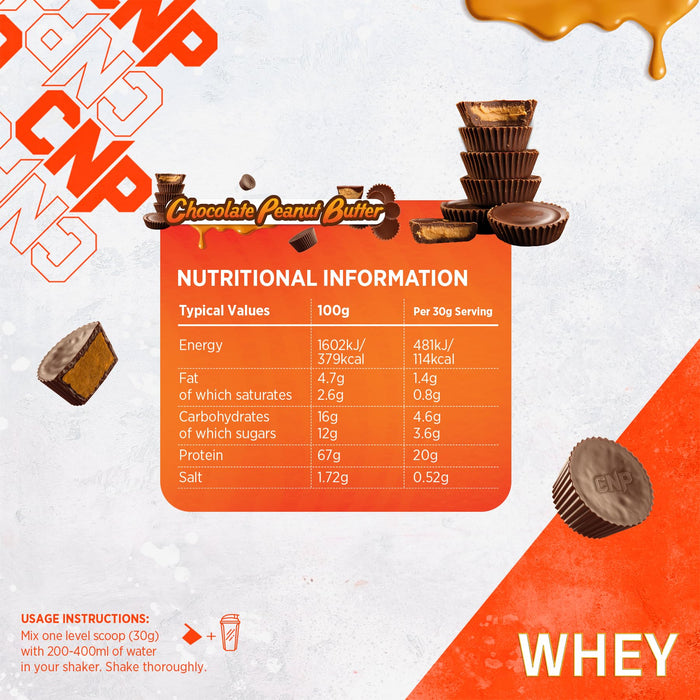 CNP Whey 2kg - Whey Proteins at MySupplementShop by CNP Professional